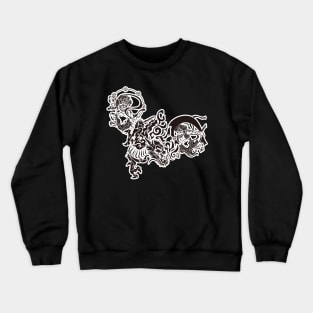 Fujin & Raijin & Dragon Crewneck Sweatshirt